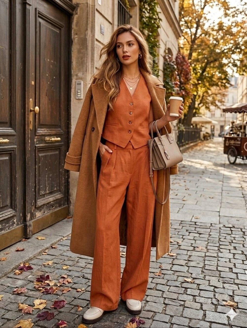 Cotton & Linen Pants Set